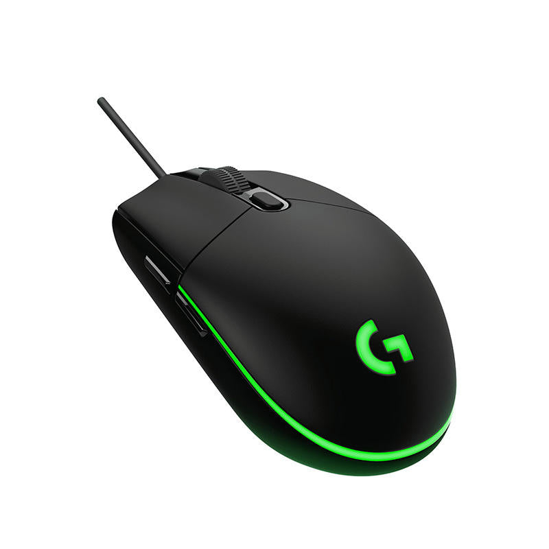 Original Logitech G102 Six-buttons Gaming Mouse 1.5m Wired Ergonomics 8000 DPI Optical Mouse Factory for E-sports