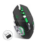 Rechargeable Wireless Gaming Mouse With Colorful Luminous 4-Speed DPI for Computer Laptop Use